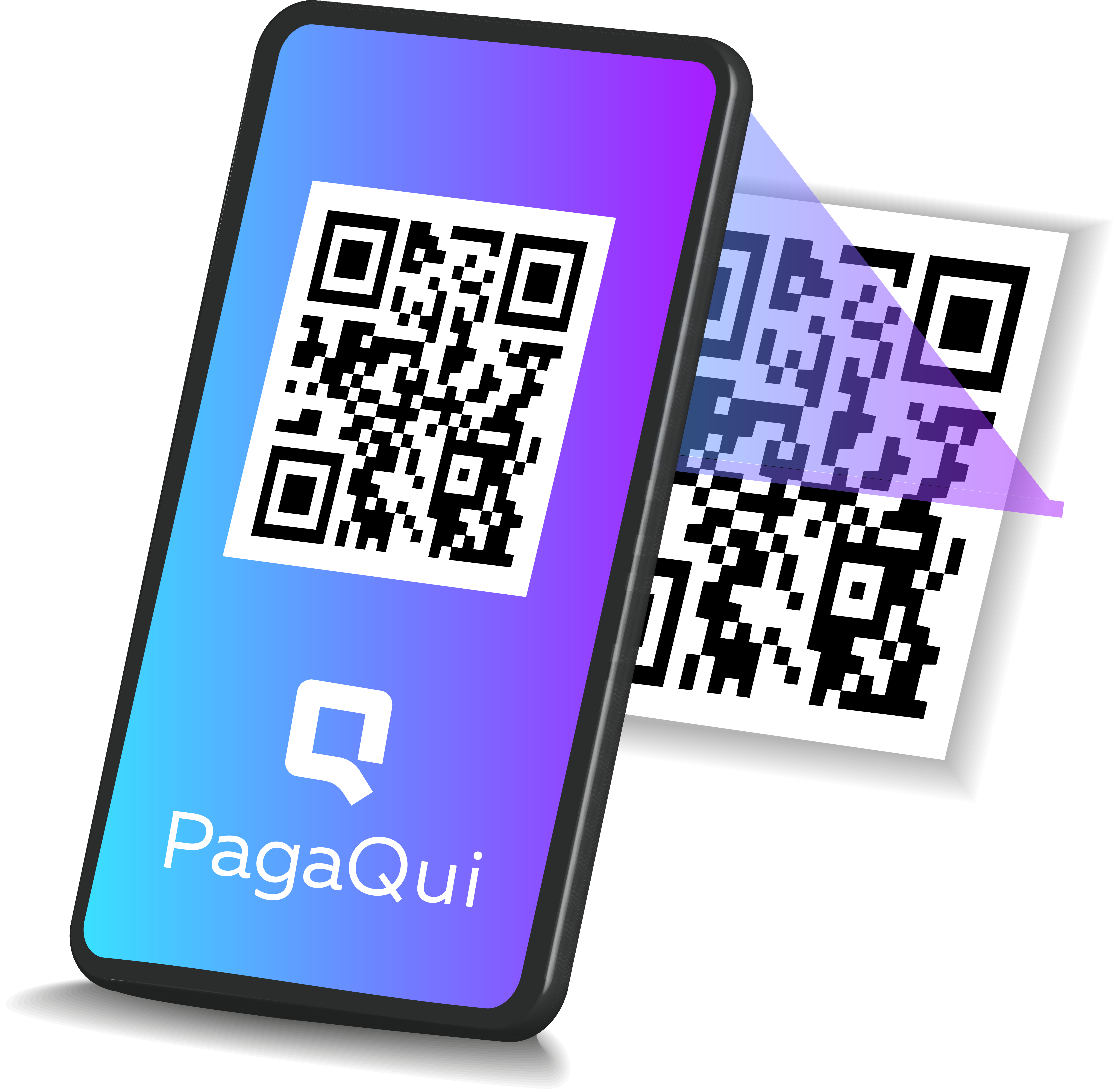 smartphone che inquadra un QRcode per effettuare in pagamento